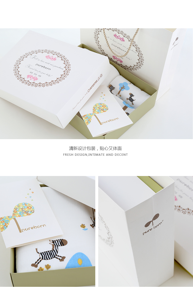 Coffret cadeau pour nouveau-né PUREBORN PBG012 - Ref 1951280 Image 17