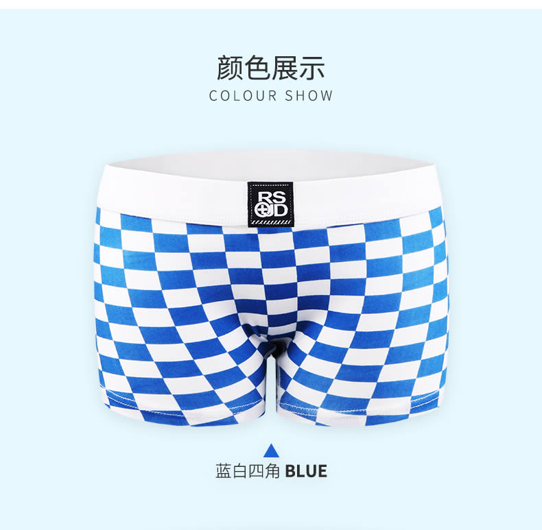 Cô Lest đẹp trai t trung tính ngực rộng les đồ lót cotton phẳng boxer kích thước lớn đồ lót thể thao quần rắn màu an toàn - Tam giác quần lót nữ sinh