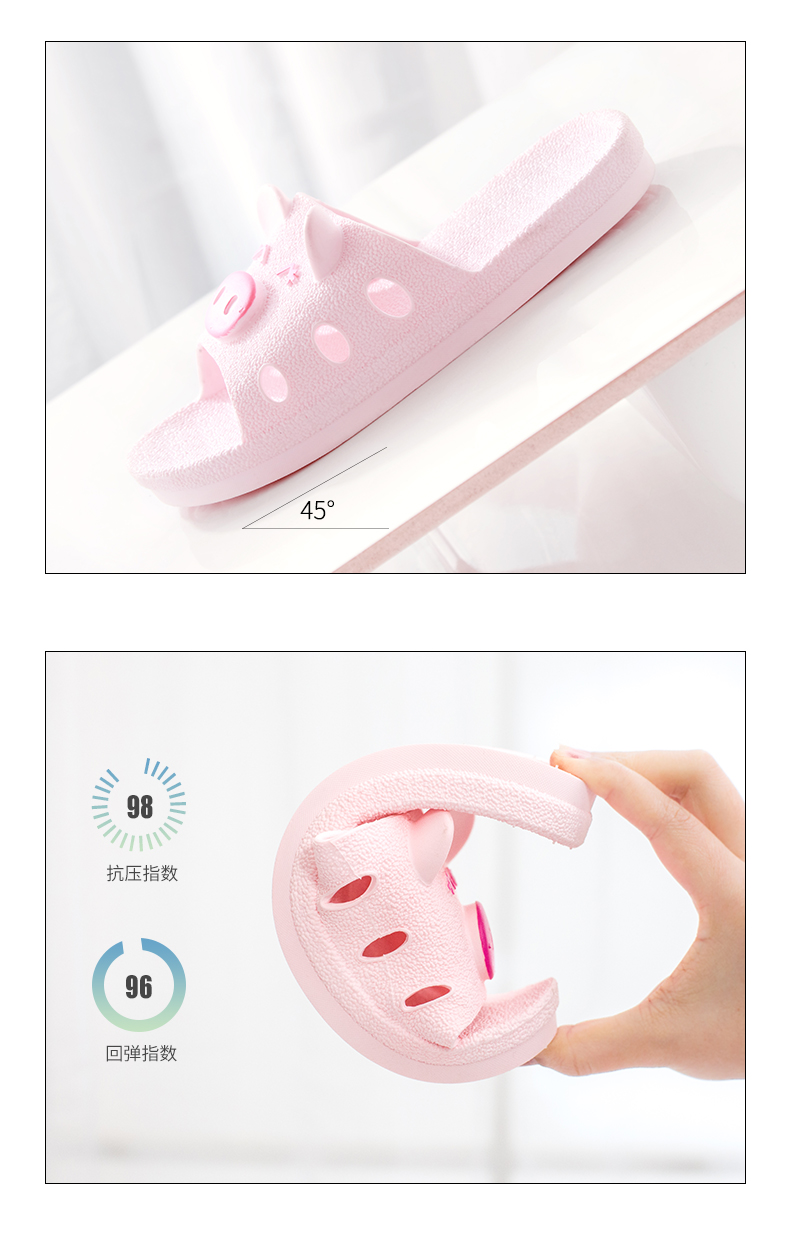 Dép mùa hè và dép nữ mùa hè trong nhà non-slip bath phòng tắm nhựa cha mẹ và con dép nam mùa hè nhà vài dép đi trong nhà
