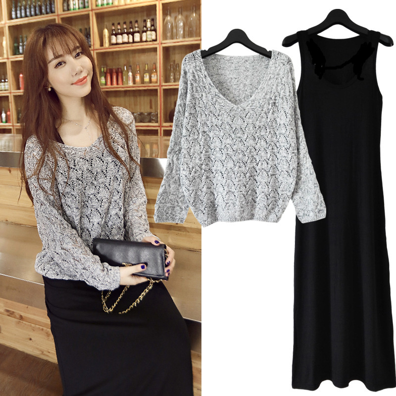 Hollow-Out Knitted Blouse for Women, Lazy Style, Loose Fit, Korean Version, Spring, Autumn, Summer 2026 New Model, Versatile Women's Top, Sun Protection Shirt