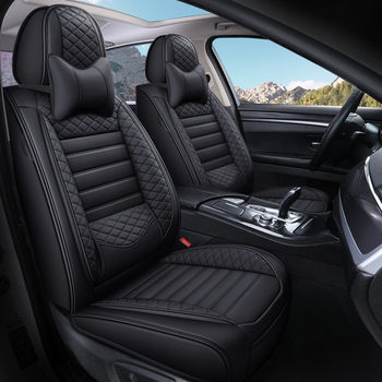 Hot selling 2022 new all-inclusive car seat cushion, universal all-season, full leather fixed lumbar support, car seat cushion and seat cover manufacturer