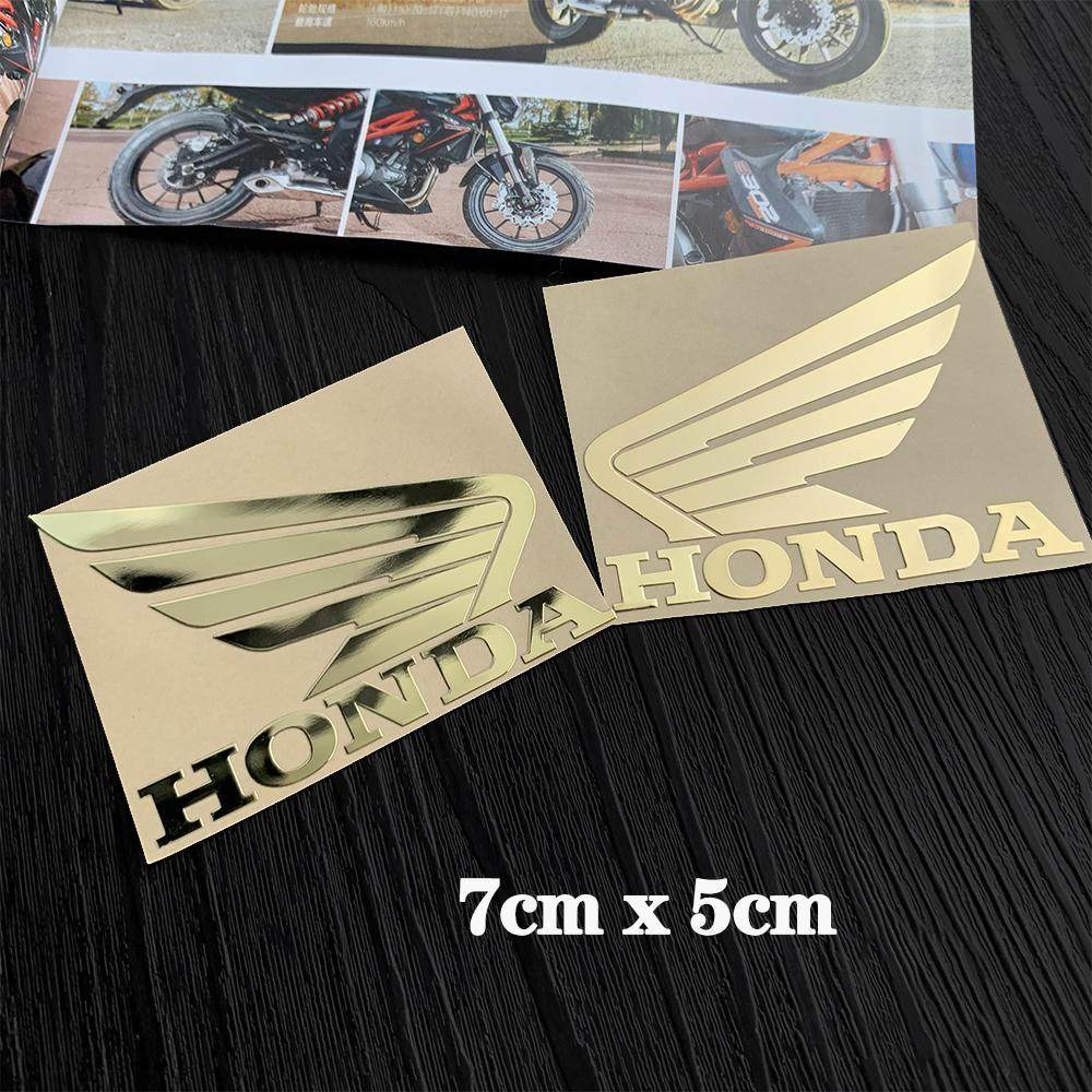Suitable for Honda Pcx Ns150Gx Metal Wing Sticker Motorcycle Dream Wings Modification Parts Waterproof Car Sticker