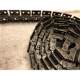 06C06 Single-sided double-hole curved plate chain 35 single-sided 2 curved plate conveying chain 3 points single-sided double-hole curved plate chain