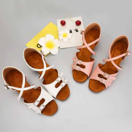 Детская обувь, высокие танцующие туфли, подходит для начинающих, мягкая подошва