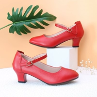 Танцующие высокие туфли, из натуральной кожи, мягкая подошва