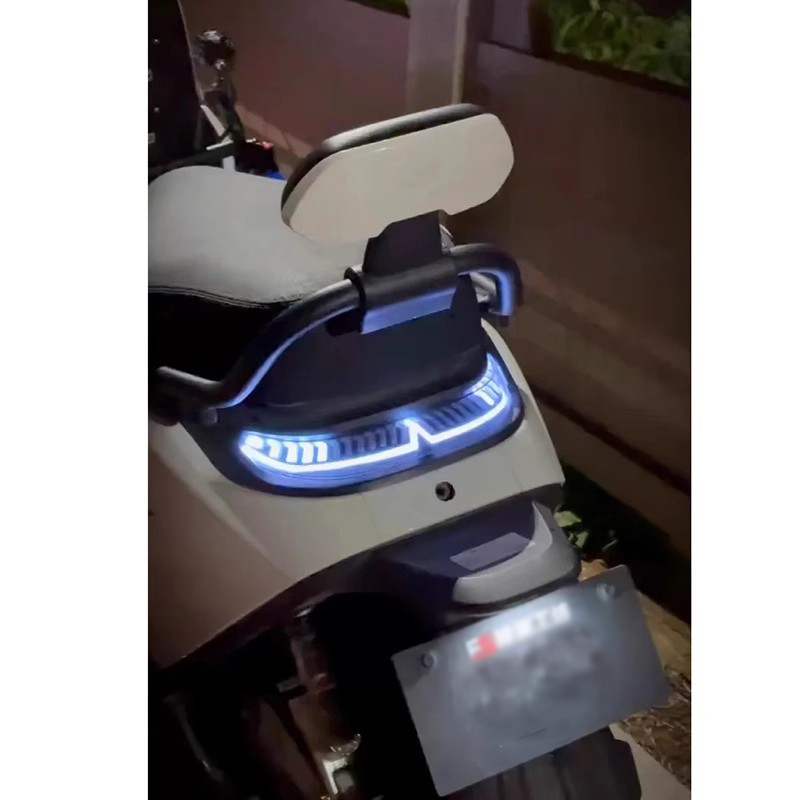 Suitable for Ninebot Mz/Nz/M3 Flash Rider Tail Light N385C M85C M95C+ Magician, Directly Adjustable Via App