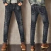 Jemike jeans nam 2019 mùa thu nam quần lọt khe siêu nhỏ Quần thun phiên bản Hàn Quốc của xu hướng nam phiên bản Hàn Quốc - Quần jean áo nam đẹp Quần jean