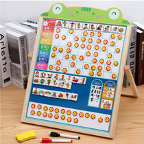 Child Growth Self-discipline Table Small Red Flower Reward Stickers Baby Praise Stickers card Ticket Card card Cartoon Paste Painting