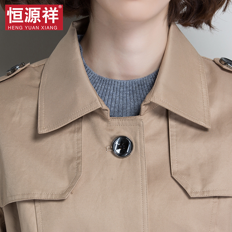 Trench pour femme en Coton en Coton - Ref 3225784 Image 4