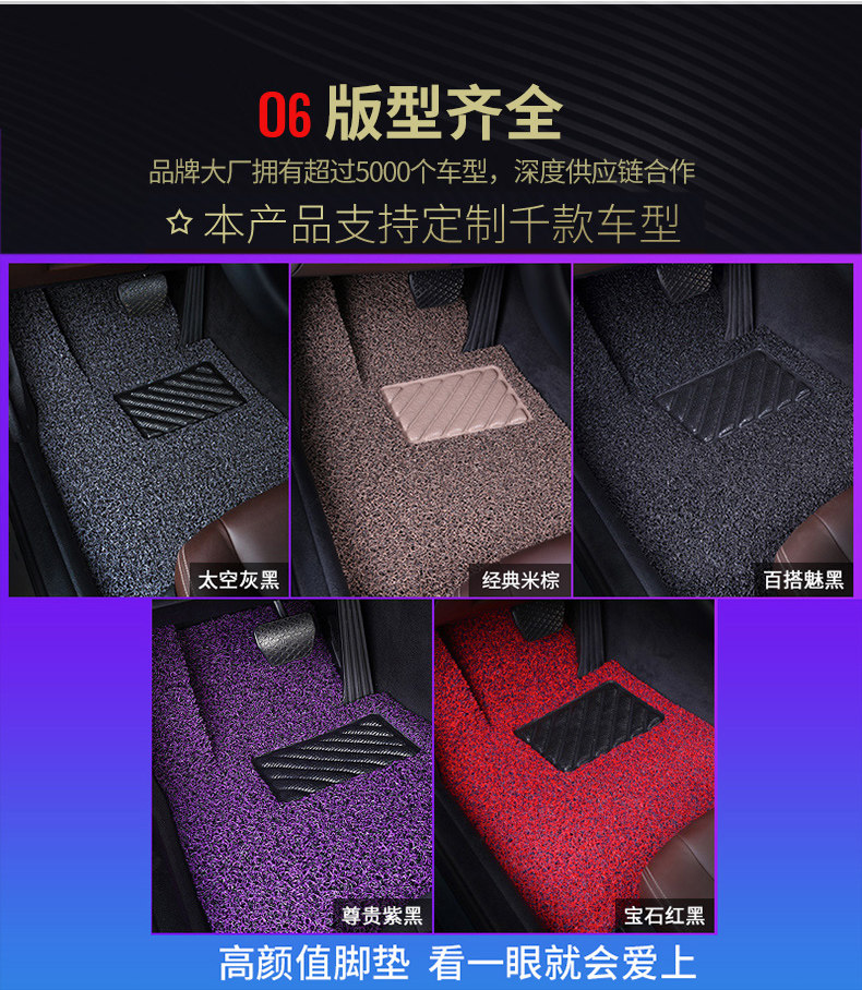 车佰仕 汽车丝圈脚垫 专车定制 图7