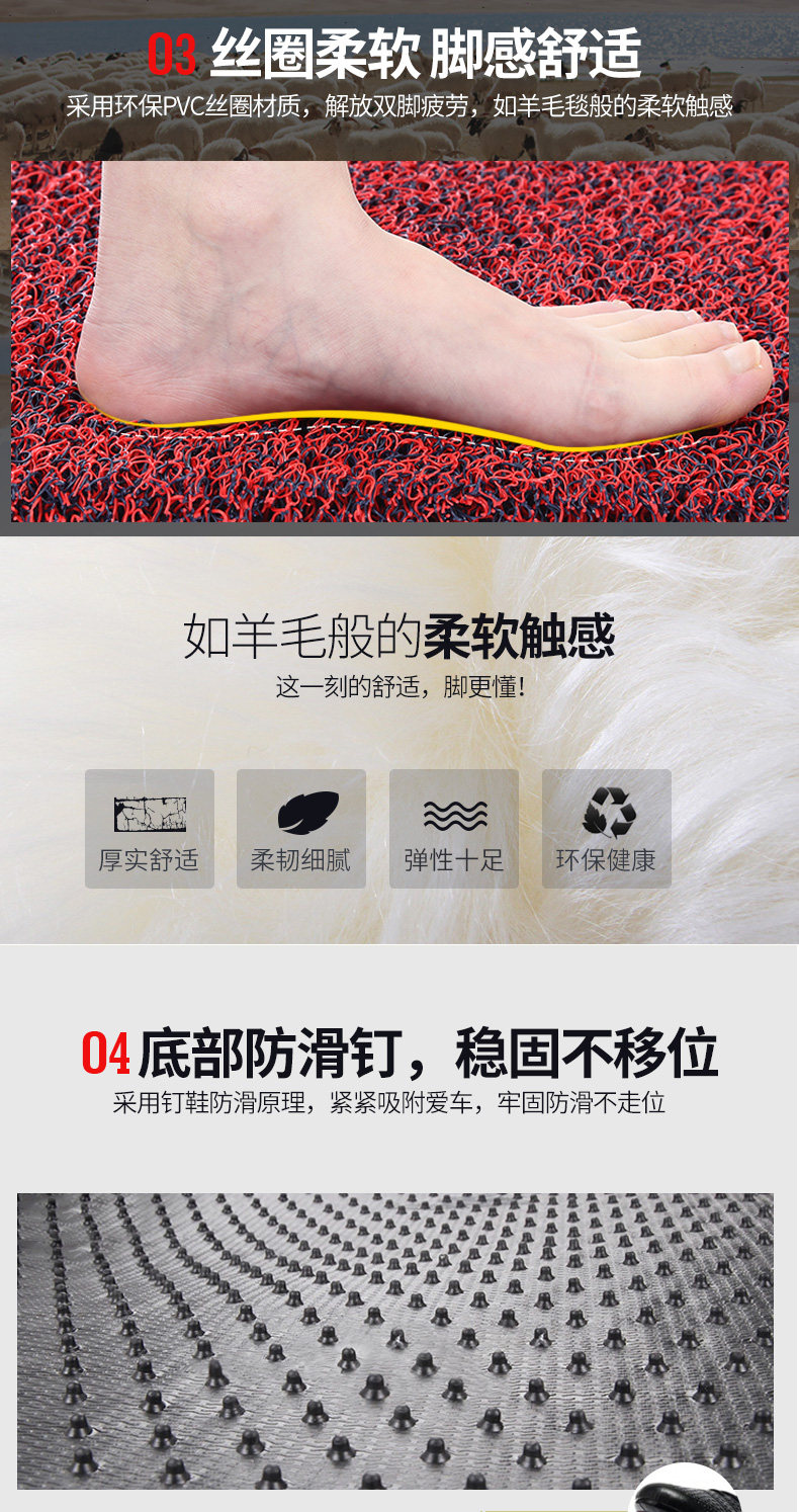 车佰仕 汽车丝圈脚垫 专车定制 图5