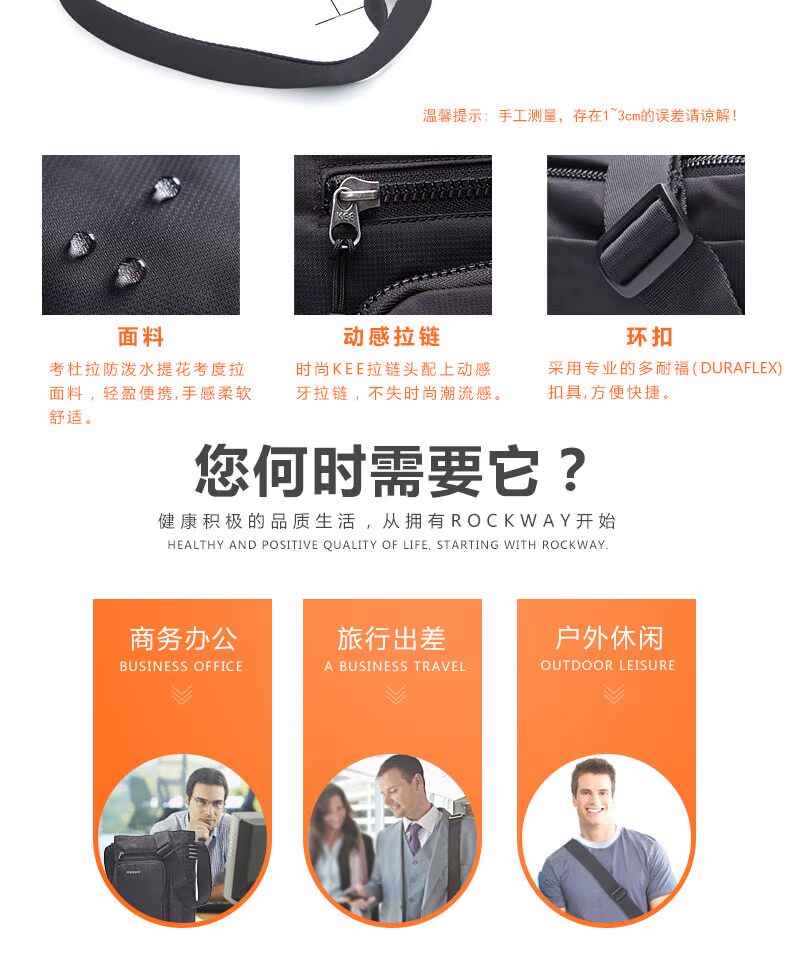 Yantu ngoài trời túi đeo vai Messenger kinh doanh túi máy tính nylon chống nước cặp vali sinh viên messenger ba lô túi aldo
