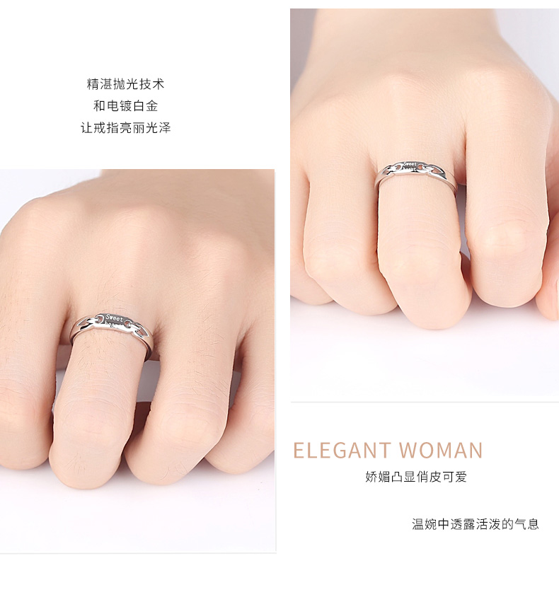 Bague mixte en Argenterie - Ref 3088823 Image 26