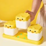 Комбинированная коробка приправы, набор кухни, хранение приправного бара сказал, что сахарная соляная соль интегрированная соль.