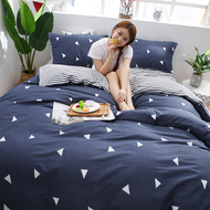 Bốn mảnh bông quilt bao gồm đơn giản rửa bông tờ ba mảnh 1,5 m giường & yên; 1,8m giường