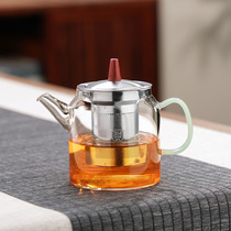 One person drinking small teapot fiberglass gallbladder teapot household small kung fu tea set mini pot office 489