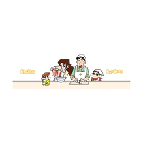 Crayon Shin-chan kitchen fireproof and high temperature oil smoke stickers wall stickers cute self-adhesive wallpaper stickers stove wall