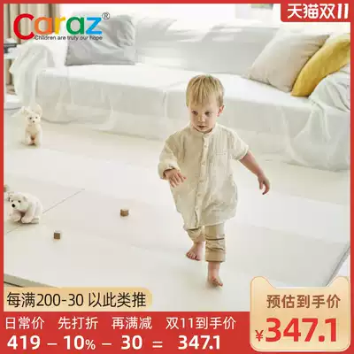 South Korea imported baby seamless Folding Crawler pad baby thick environmental protection XPE children climbing pad fence set