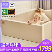 South Korea imported childrens ocean ball pool baby crawling mat guardrail crib folding software game fence Castle