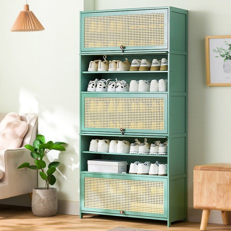 Shoe Rack Large Capacity Economy Type Simple Home Doorway Shoe Cabinet Dorm Room Dorm Room Good-Looking Dust-Proof Shoes Containing God