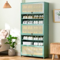 Shoe Rack Large Capacity Economy Type Simple Home Doorway Shoe Cabinet Dorm Room Dorm Room Good-Looking Dust-Proof Shoes Containing God