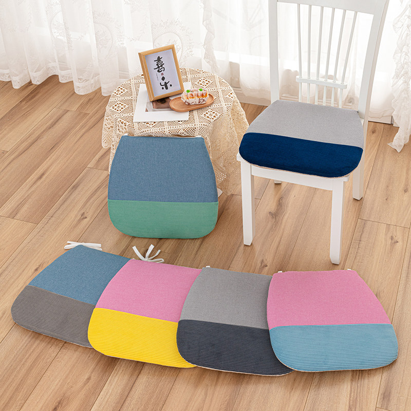 Cushion chair cushion thickened cartoon chair cushion student four seasons butt cushion sponge dining chair cushion office sedentary cushion