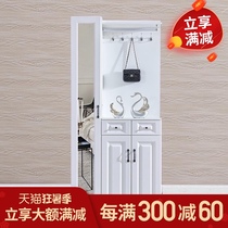 Yifei blister door film pressure door Shoe cabinet Foyer cabinet Entrance cabinet Locker European-style cabinet Modern simple decorative cabinet