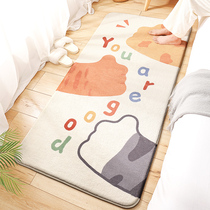 Carpet bedroom bedside blanket household living room floor mat room carpet can sleep sitting cat feeling girl bedside carpet