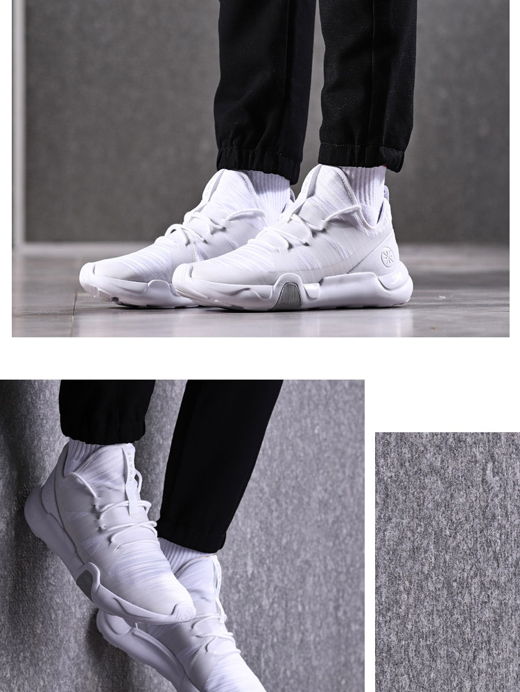 Giày bóng rổ Li Ning Giày nam 2019 mùa thu mới retro giày trái tim Wade cách cao để giúp giày thể thao thiết thực - Giày bóng rổ giày tập gym nam