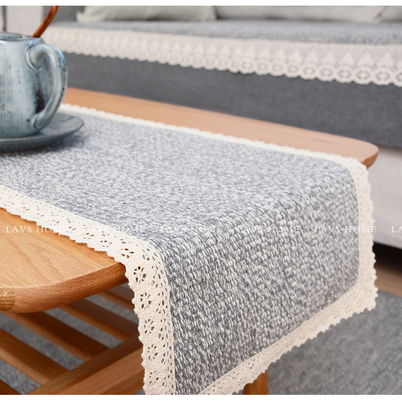 Le Wei Shi vải dệt bảng cờ bàn cà phê bảng vải mat cotton dòng vườn tủ TV vải