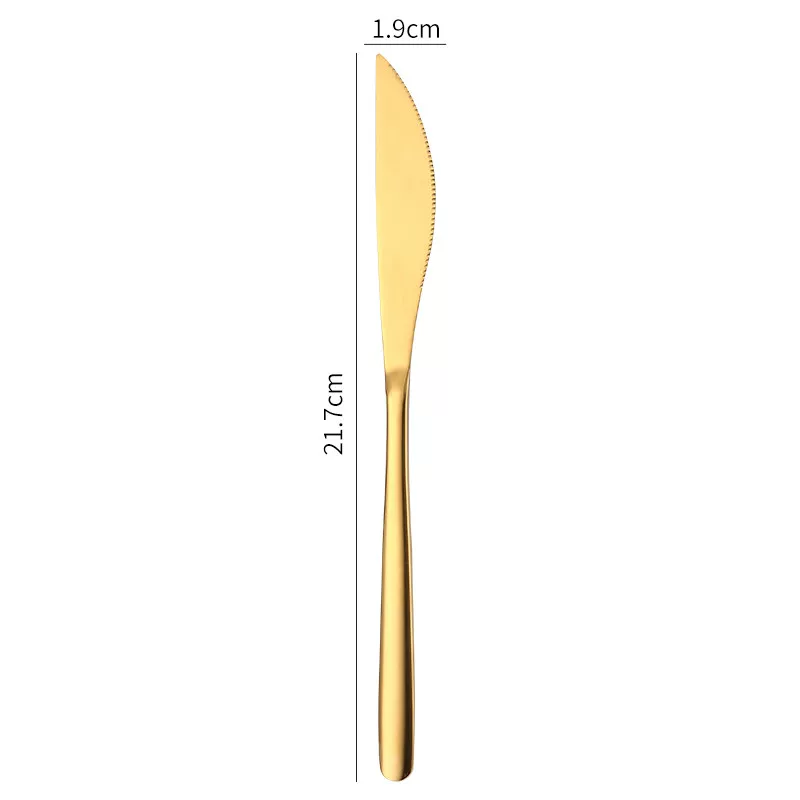 Wami Western cutlery knife, special knife for cutting steak, sharp single main table knife, steak knife and fork knife set for home use