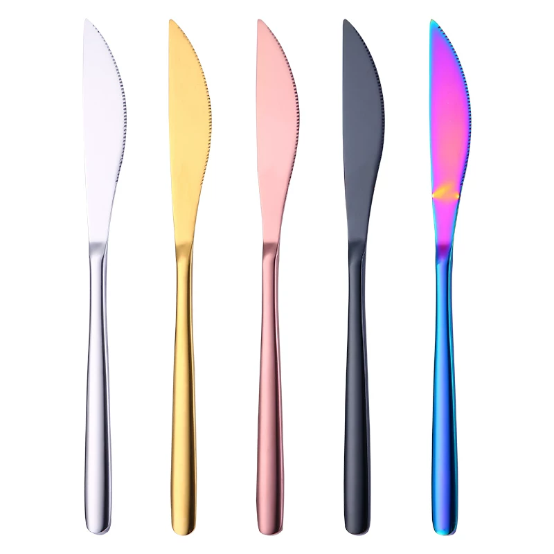 Wami Western cutlery knife, special knife for cutting steak, sharp single main table knife, steak knife and fork knife set for home use