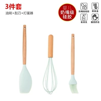 Масляная щетка+скребок+яичный биттер [кусок]