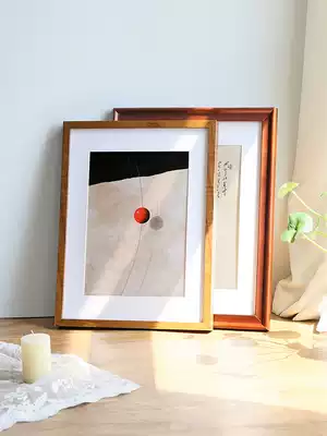 Solid wood large picture frame wall hanging 16 inches 12 18 20 24 14 30 32 28 inches A4 puzzle A3 photo frame 8 open 4k