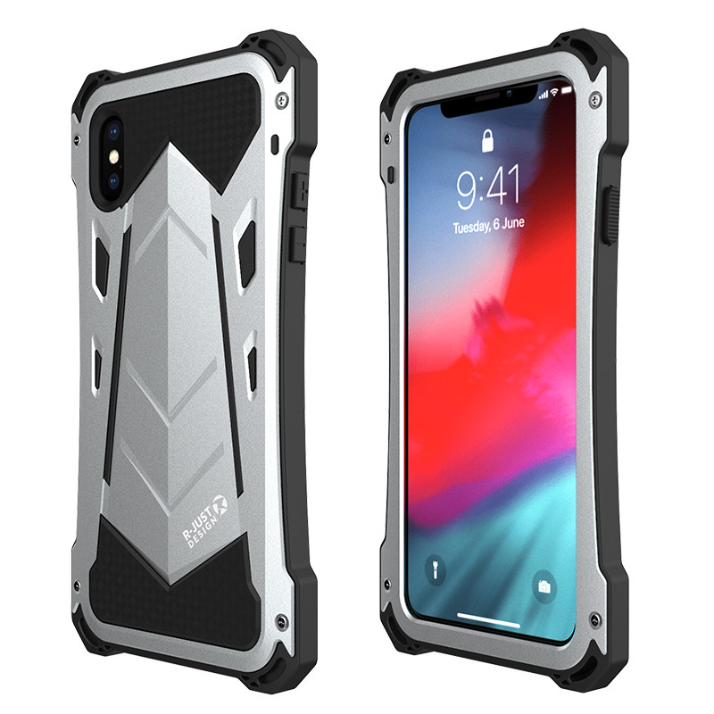 R-Just Armor Ghost Warrior IP54 Waterproof Case Extreme Protection System for Apple iPhone XS Max & iPhone XR