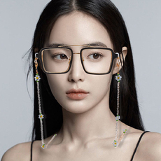 Очки цепи 眼镜链条挂脖女时尚潮款ins同款太阳眼睛墨镜链条子配饰防掉挂绳 Xi Ya