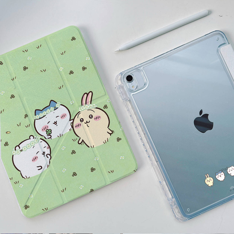 iPad Air 5 Protective Case Y Fold Cute Chiikawa Mini Usagi 2024 Model Tablet Pro 11/12.9 Transparent Acrylic Mini 6 Ninth Generation 10.2 Suitable for Apple Air 6 Case iPad Air 5 Protective Case Y Fold Cute Chiikawa Mini Usagi 2024 Model Tablet Pro 11/12.9 Transparent Acrylic Mini 6 Ninth Generation 10.2 Suitable for Apple Air 6 Case