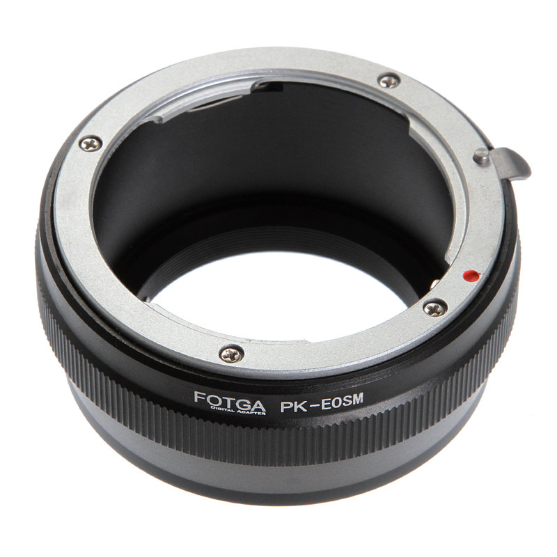 FOTGA lens connecting ring PK-EOSM is suitable for Pentez PK lens to connect EOS M micro-eye camera body
