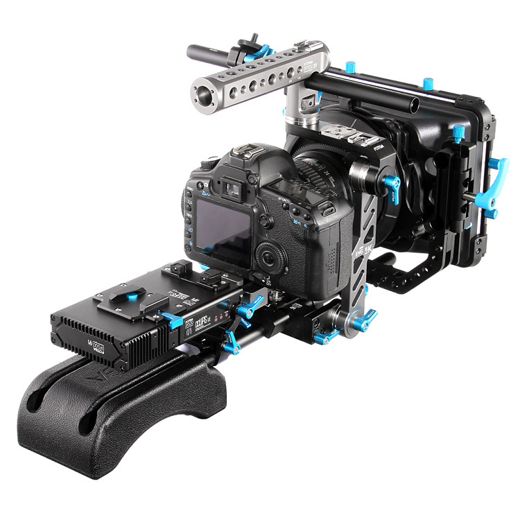 FOTGA single eye film Shoulder Trust Professional Photographic Videography and Jiao instrumental kit Microfilm Rabbit cage