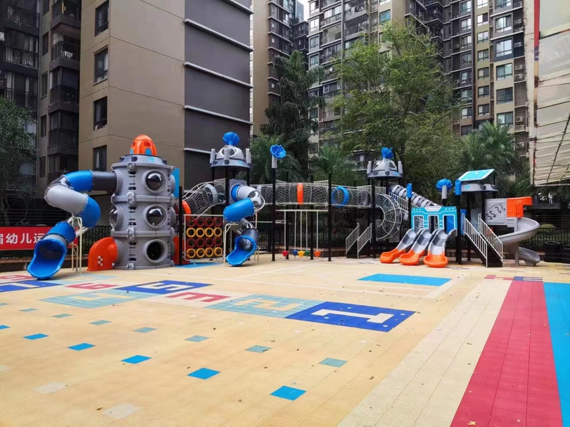 Large Outdoor Slide, Little Doctor Large Children's Combination Playground Equipment, Kindergarten Community Slide and Swing Combination Large Outdoor Slide, Little Doctor Large Children's Combination Playground Equipment, Kindergarten Community Slide and Swing Combination