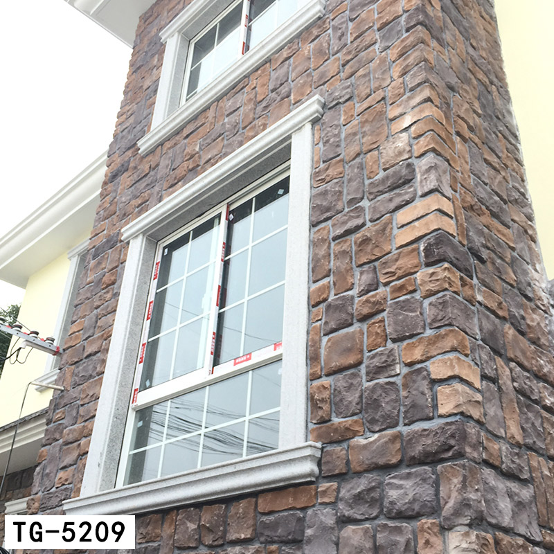 Cultural Stone Facade Brick Tv Background Wall Living Room Outdoor Villa Antique Tile Cultural Stone Facade Brick