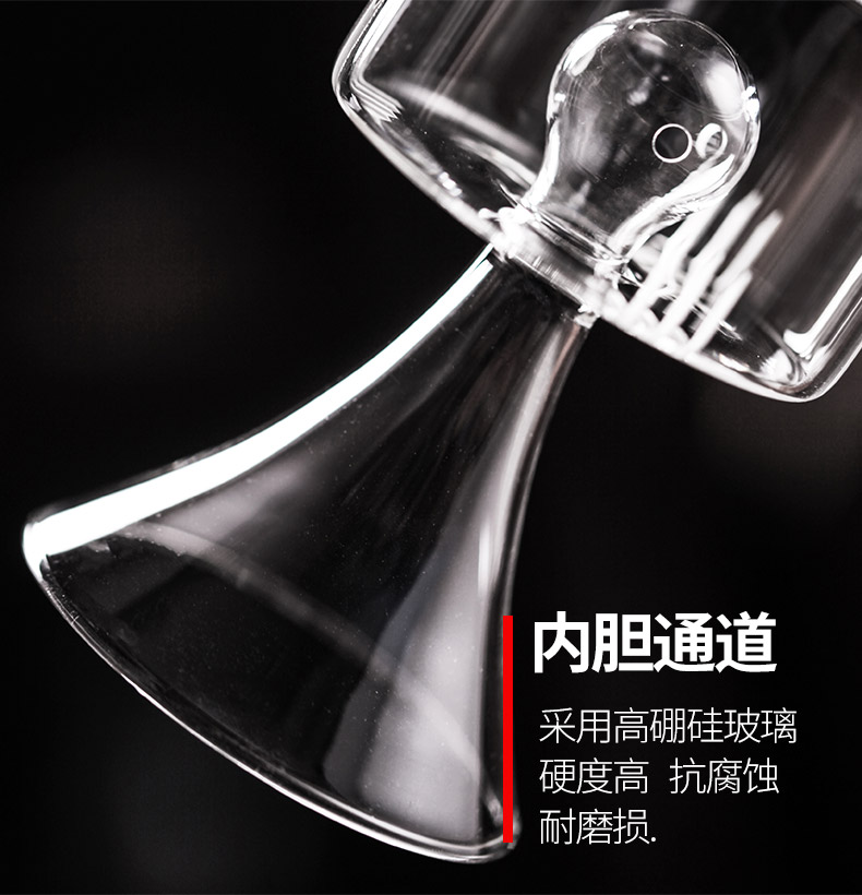 It still fang glass tea pot to boil tea device heat steam teapot single pot, kettle pot of household