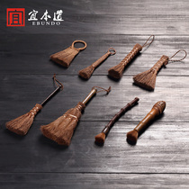 Tea set accessories Brown brush Tea tray brush Cleaning brush Kung Fu tea brush Tea ceremony zero with pot pen Brown brush