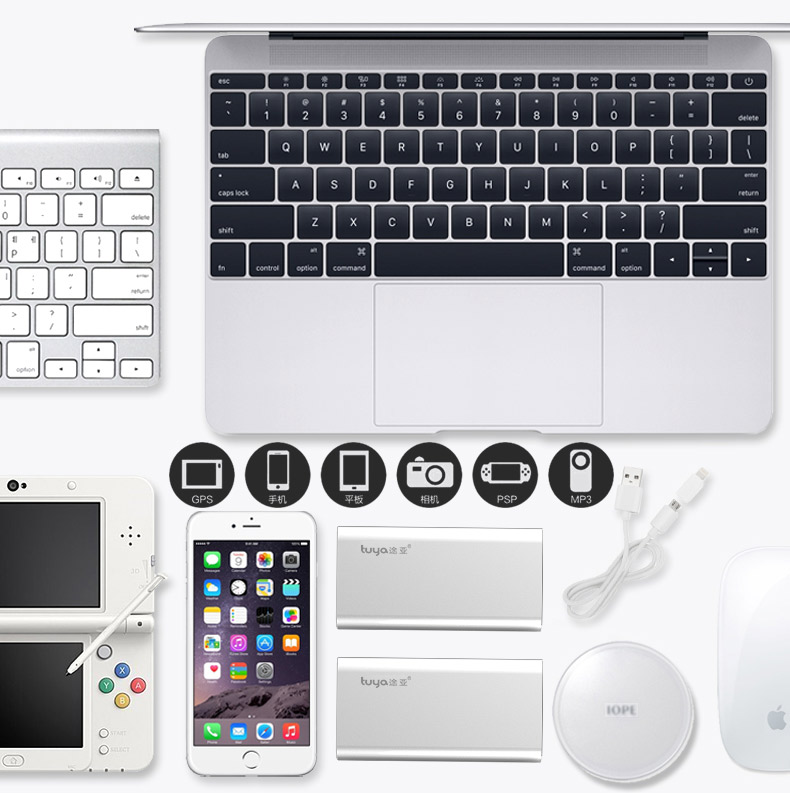 Waya 15000 mAh dung lượng lớn nhỏ gọn di động nhấp nháy Điện thoại di động của Apple sáng tạo phổ quát vội vàng sạc kho báu kinh doanh khẩn cấp thời trang sạc nhanh điện thoại di động vỏ nhôm tiện lợi tích cực tùy chỉnh mah