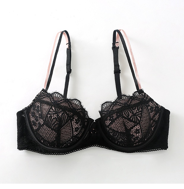 6IXTY8IGHT 68 đích thực màu ren gợi cảm phù hợp với phối cảnh khóa áo ngực siêu mỏng đặt áo ngực nữ BR07287 - Bộ đồ lót thời trang công sở nữ cao cấp