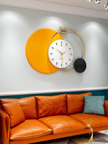 Light luxury modern clock wall clock living room home fashion creative personality decoration hanging wall clock simple art wall watch