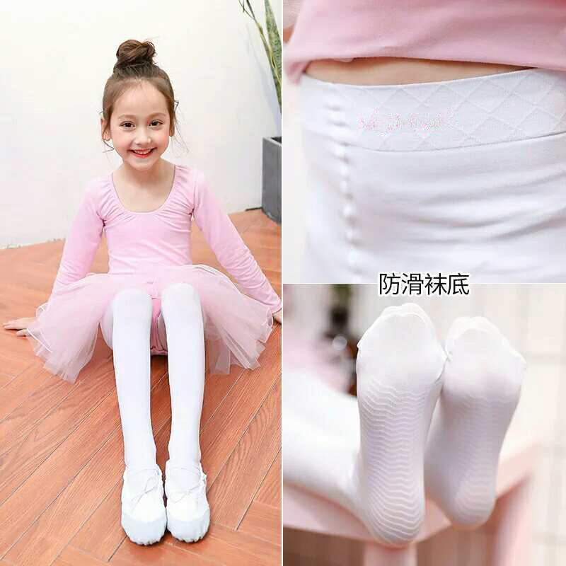 Mùa xuân / mùa hè cô gái pantyhose xà cạp trẻ pantyhose nhảy nhung con pantyhose của pantyhose vớ jumpsuits không trơn trượt.