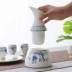 Rượu sake Vidsel đặt rượu vang trắng hộ gia đình hiện đại Trung Quốc gốm sứ ly thủy tinh ly uống - Rượu vang