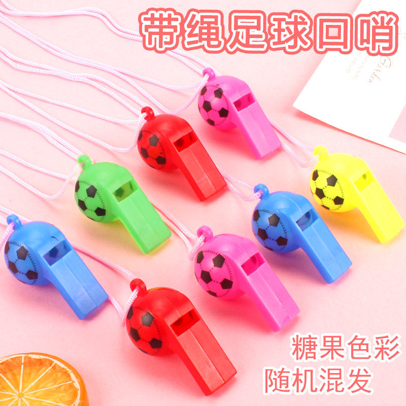 Manufacturers medium plastic whistle children's whistle toy whistle basketball referee whistle cheering supplies