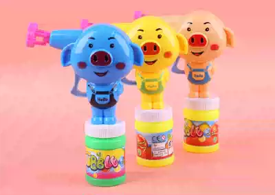 Special offer New special cartoon bubble gun Yiwu small commodity Night Market hot stall supply Children's toy stall supply